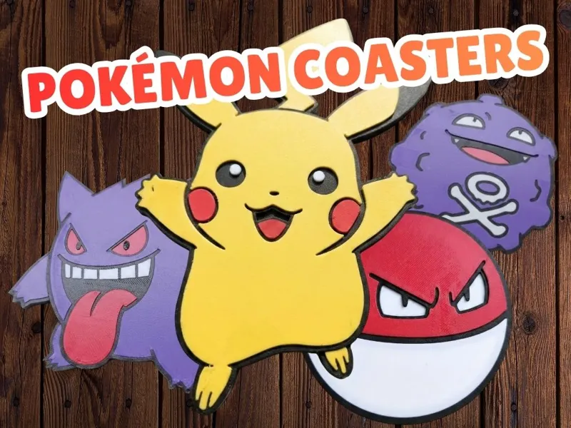 Pokémon Coaster - Master Collection - Pikachu & Co