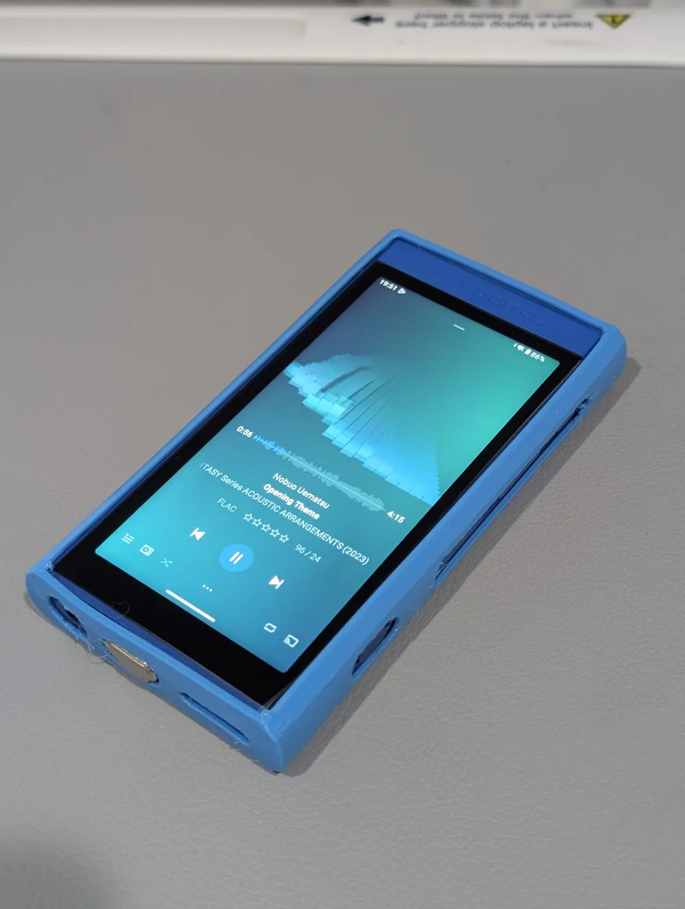 Custodia TPU Morbida Per Lettore Musicale HiBy Digital M300