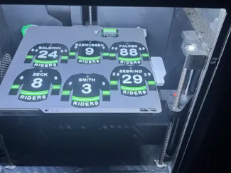 Hockey Team Bag Tag