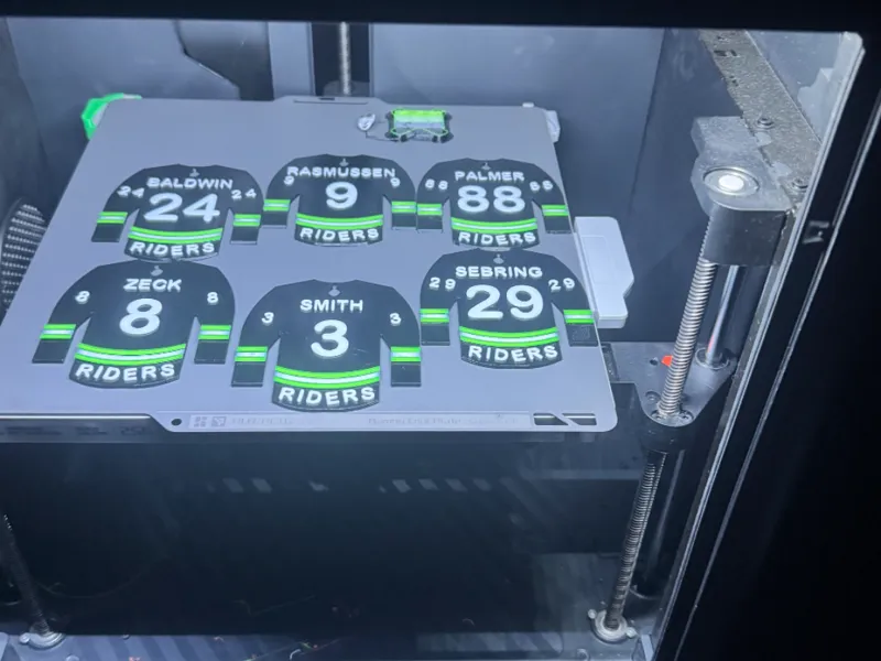 Hockey Team Bag Tag