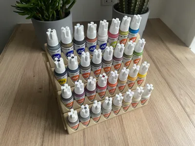 Vallejo, army painter paint rack dropper bottle