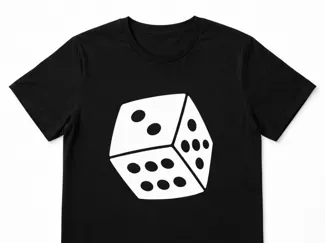 T-shirt print - Dice