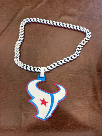 Letrero o emblema decorativo: Houston Texans Rivalries Rival Sports Chain — vista de referencia 2