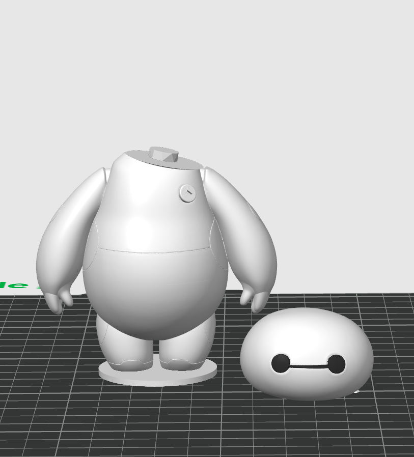 Miniatura 2 do modelo 3D Baymax Figure