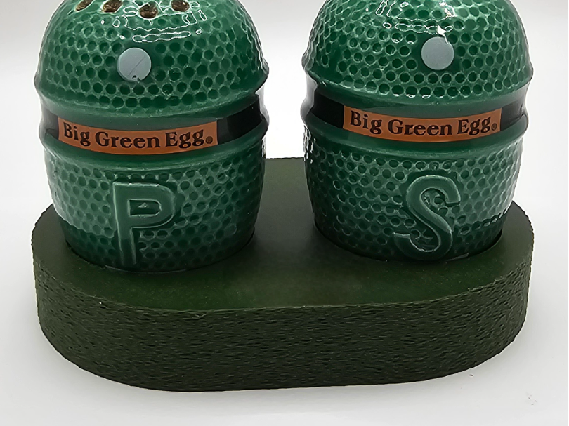 Support ménagère, sel/poivre pour Big Green Egg  