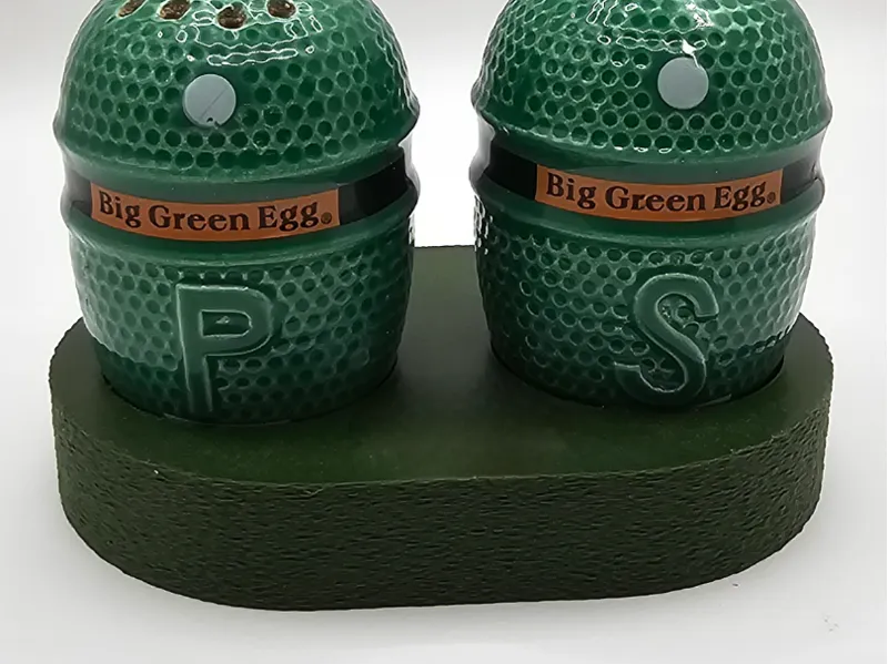 Support ménagère, sel/poivre pour Big Green Egg  