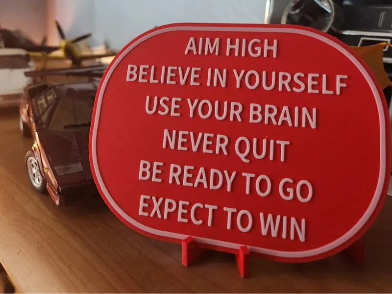 AIM HIGH Quote
