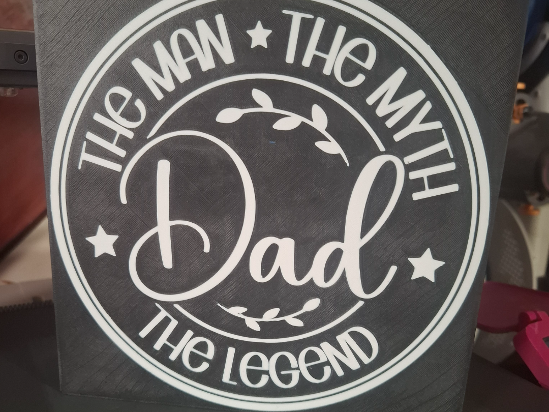 The man The myth the legend DAD lightbox