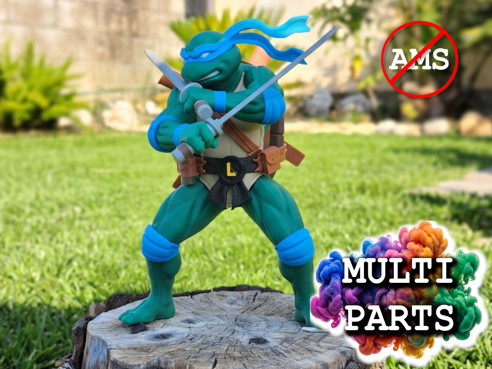 Leonardo - TMNT (Modulare, Spreco ultraridotto) - 1