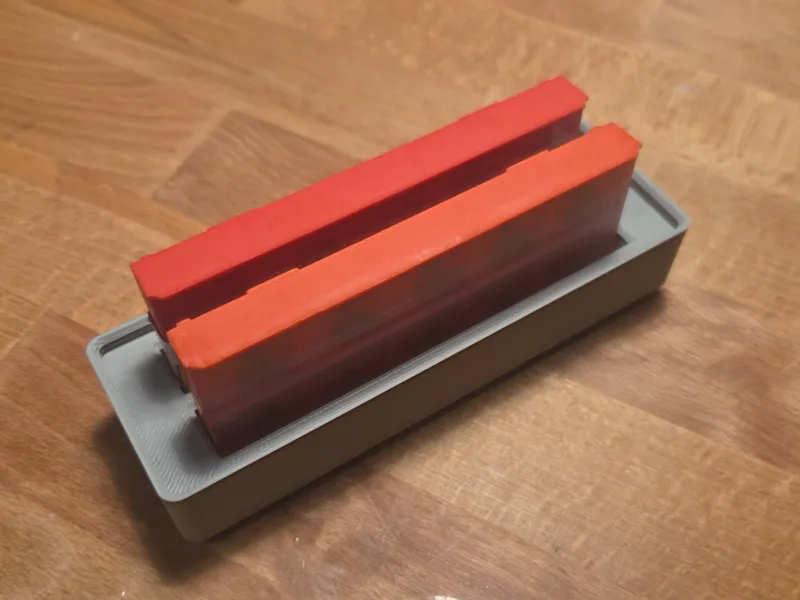 Gridfinity bin for carbide insert holders
