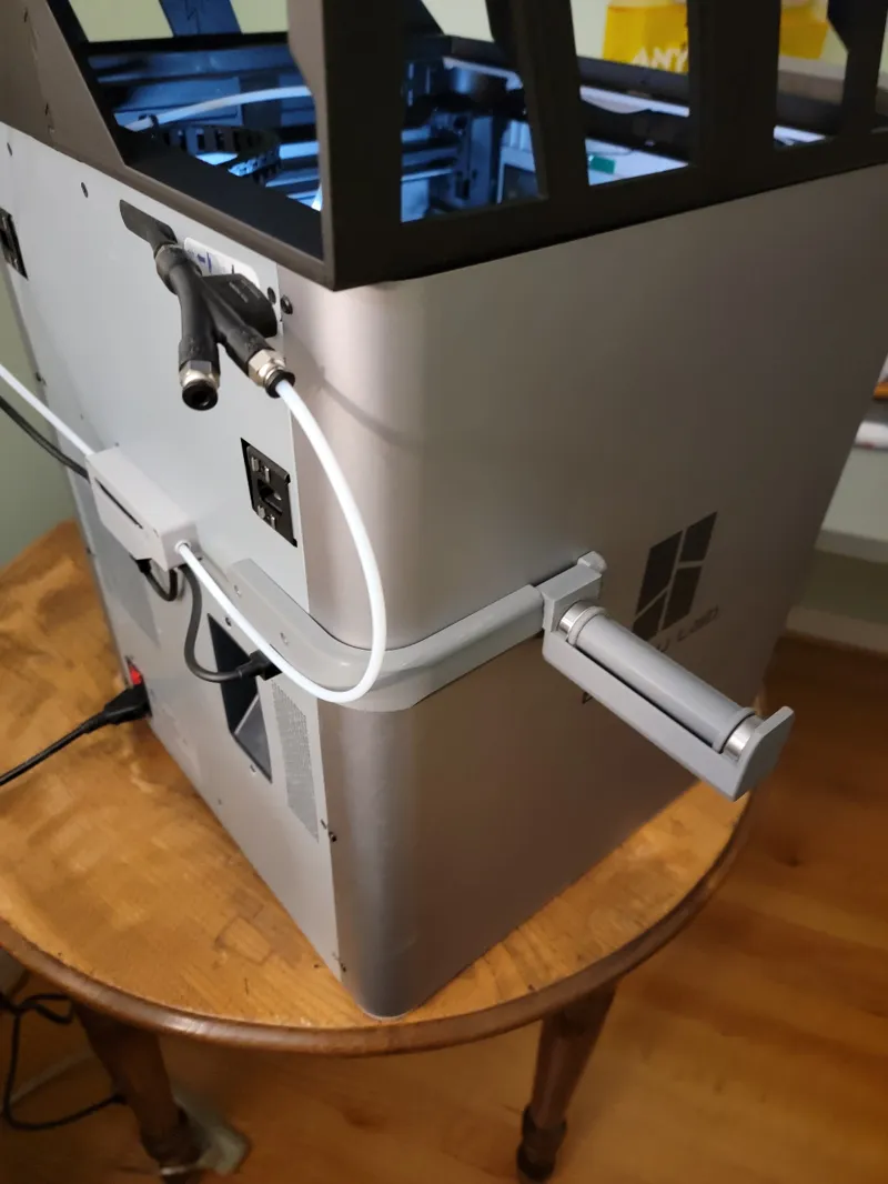 BambuX1C/P1S/P1P Folding Rolling Side Spool Holder
