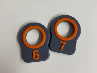 Corny Keg Tags|EXTRA Numbers