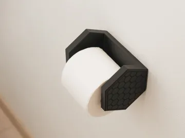 Soporte: Toilet Roll Holder - Hidden Wall Mount — vista de referencia 3