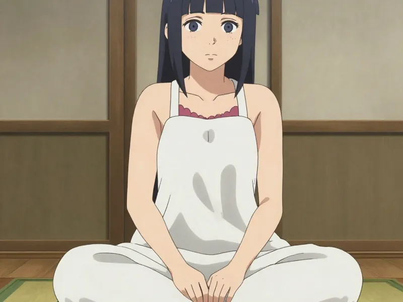 Hinata Hyuga in stile casalinga