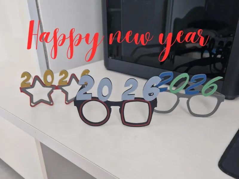 Occhiali Capodanno 2026/ versione bambini
