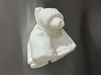 Magnet ourson façon serviette pliée — photo 2