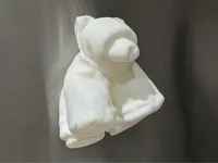 Magnet ourson façon serviette pliée — photo 1