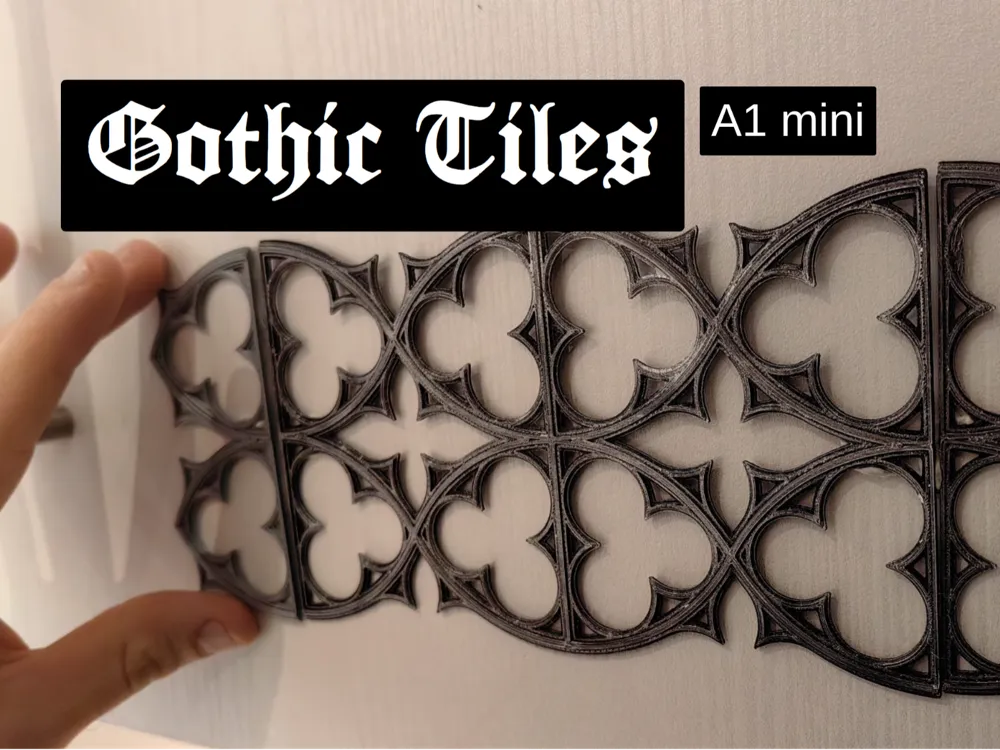 Decoration Tiles - Modular (A1 mini compatible) - Free 3D Print Model ...