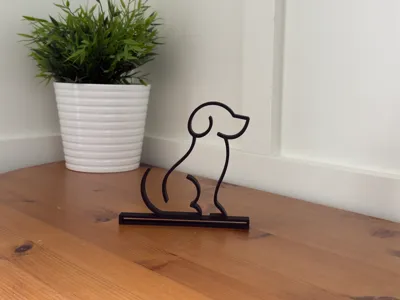 Dog Modern Animal Home Decor