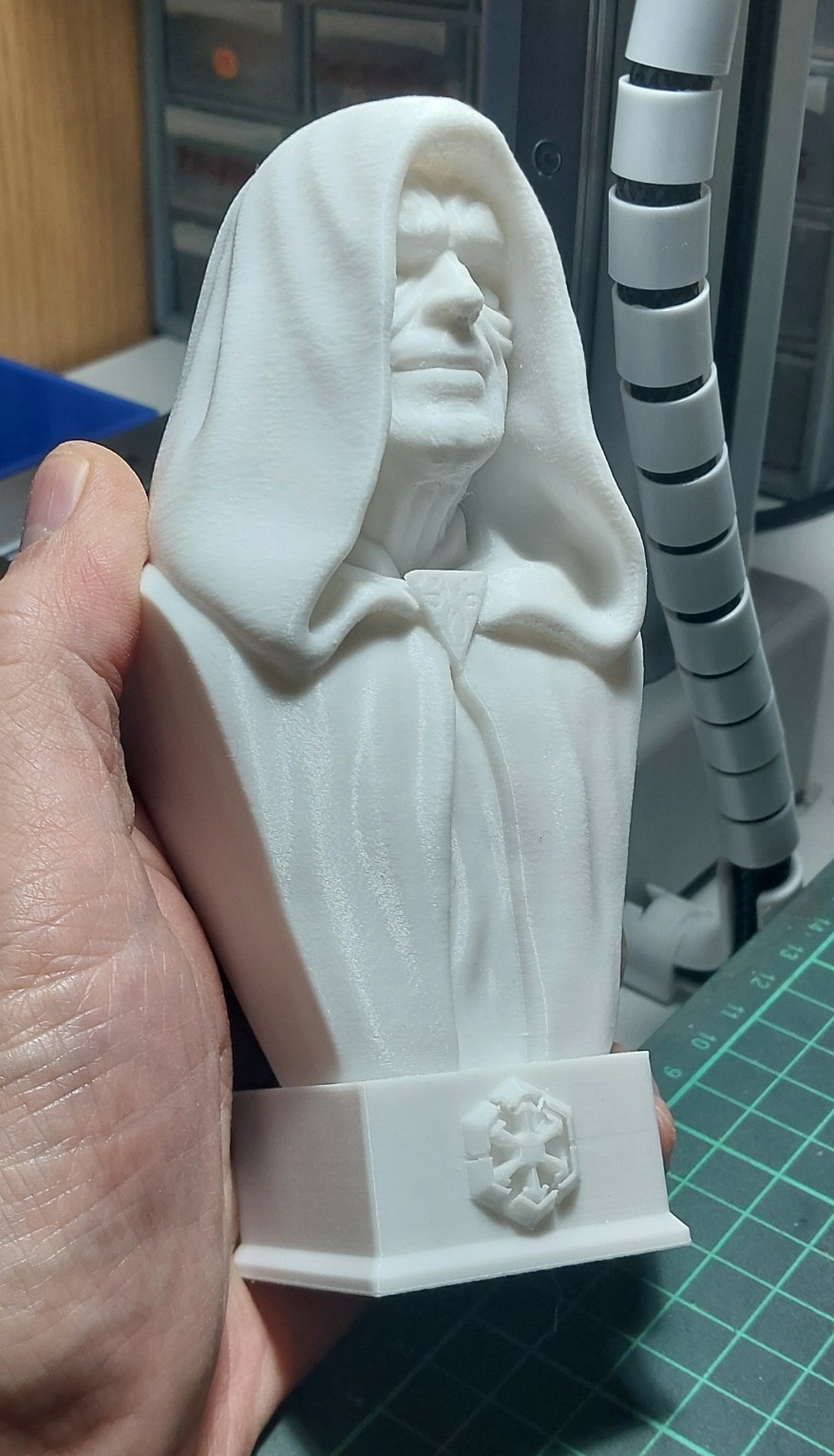 Buste Palpatine Sidious Taille Réelle 1:1 - 55cm - Star Wars - Collection Numérotée