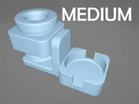 ClampSip Medium Body v15c - [ Ø 68 mm] - 0.2mm layer - PLA