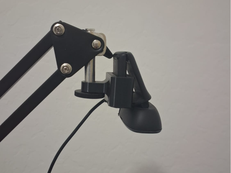Logitech C270 Camera vertical mount