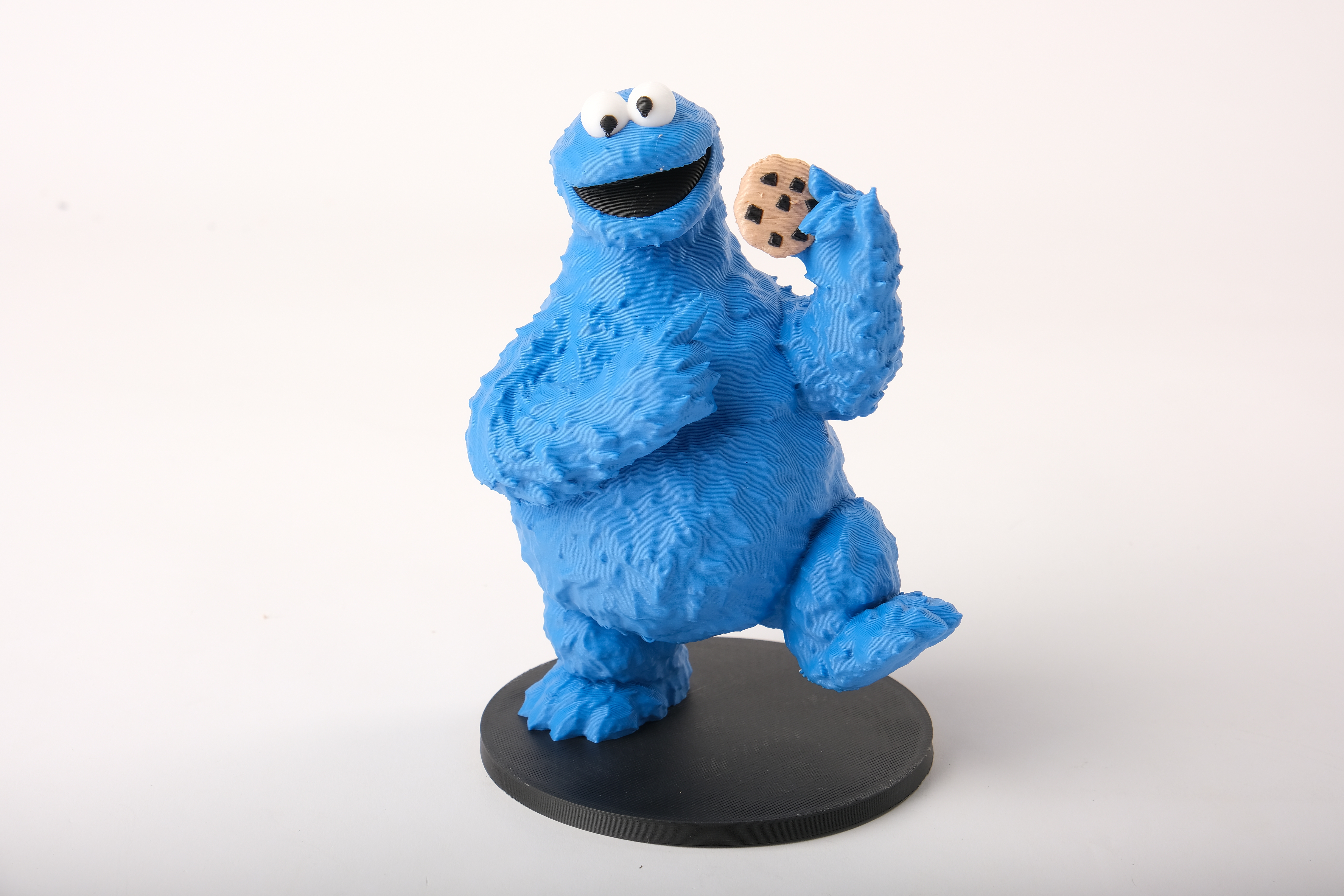 3Dプリント セサミストリート クッキーモンスター コレクタブル