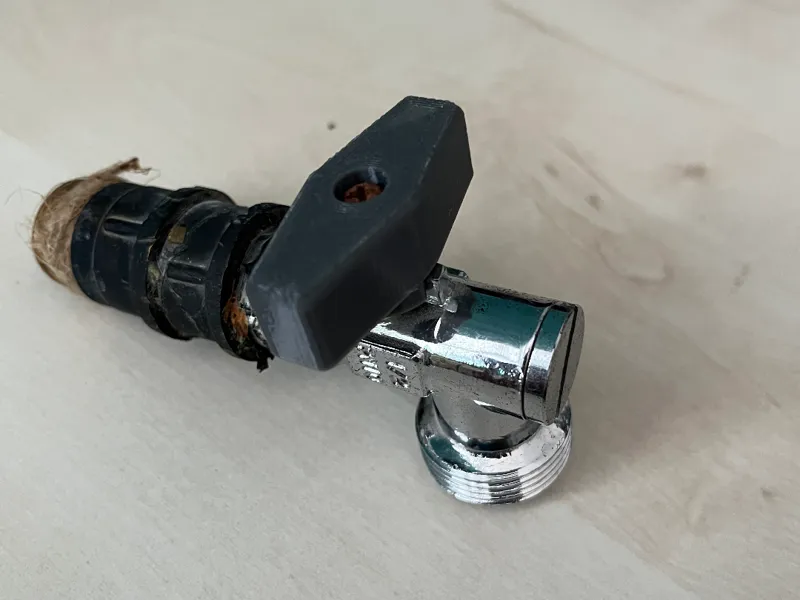 Water valve handle