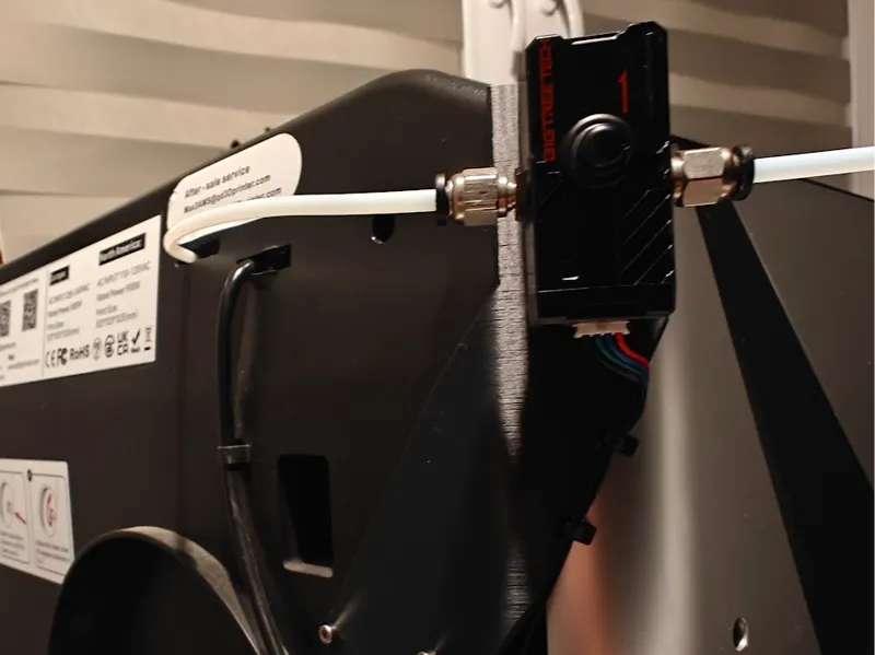 Qidi XMAX3 low drag SFS 2.0 fila. sensor bracket