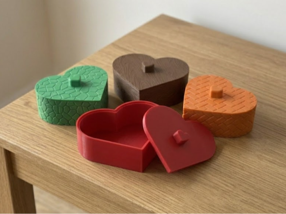 Heart Box Set (Boîte Cœur Multi-Texture)