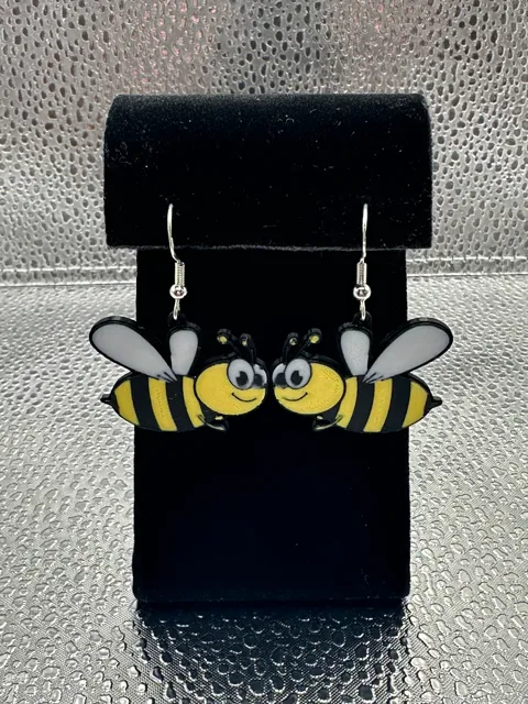 Bee Earrings view 2