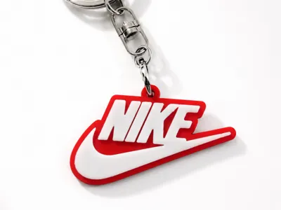 NIKE logo Keychain