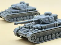 Char Panzer IV échelle 1/72 — photo 2