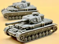 Char Panzer IV échelle 1/72 — photo 1