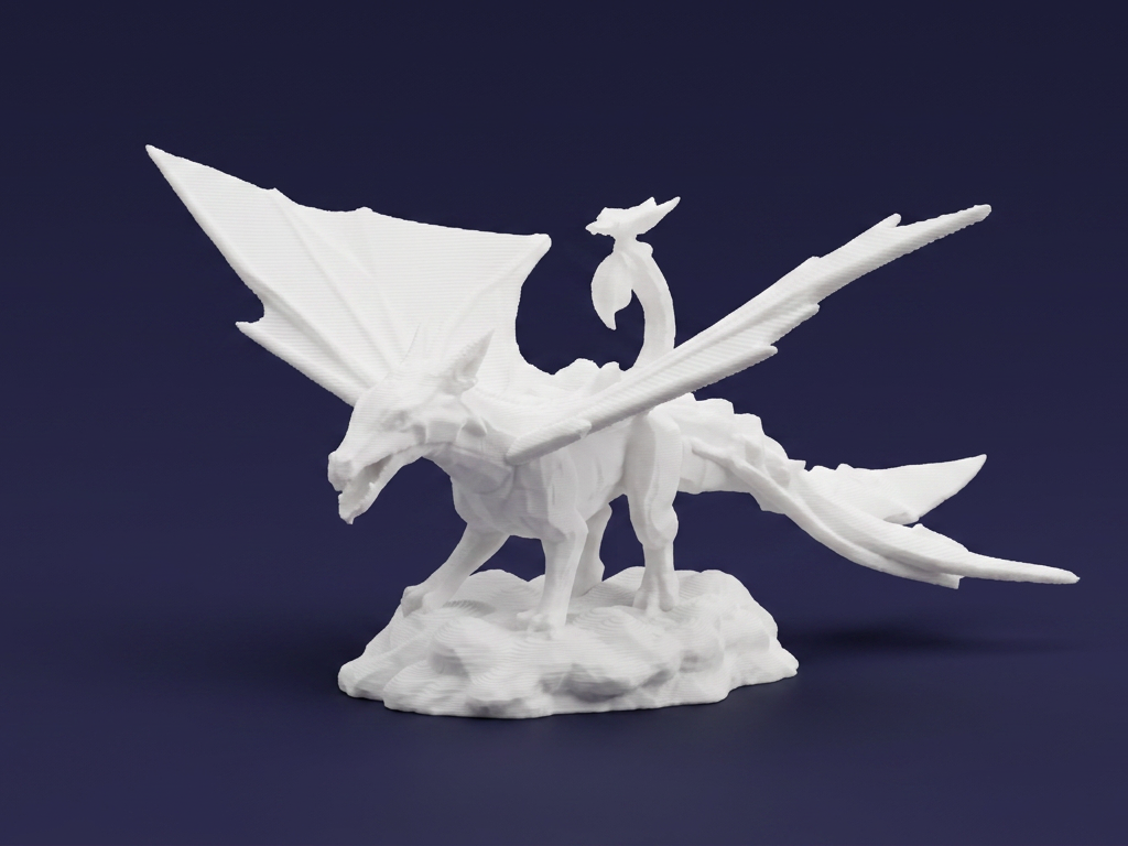 Flying Dragon Figurine – Fantasy Winged Dragon