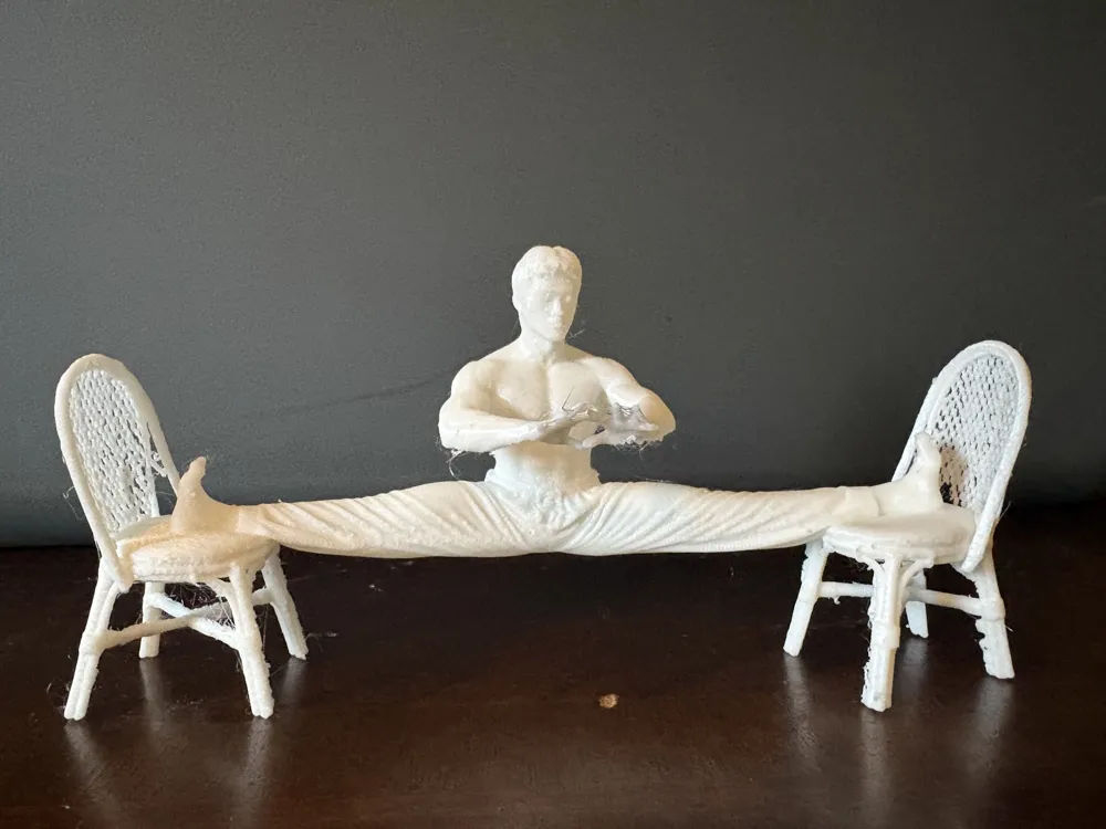 Van Damme Split - Free 3D Print Model - MakerWorld