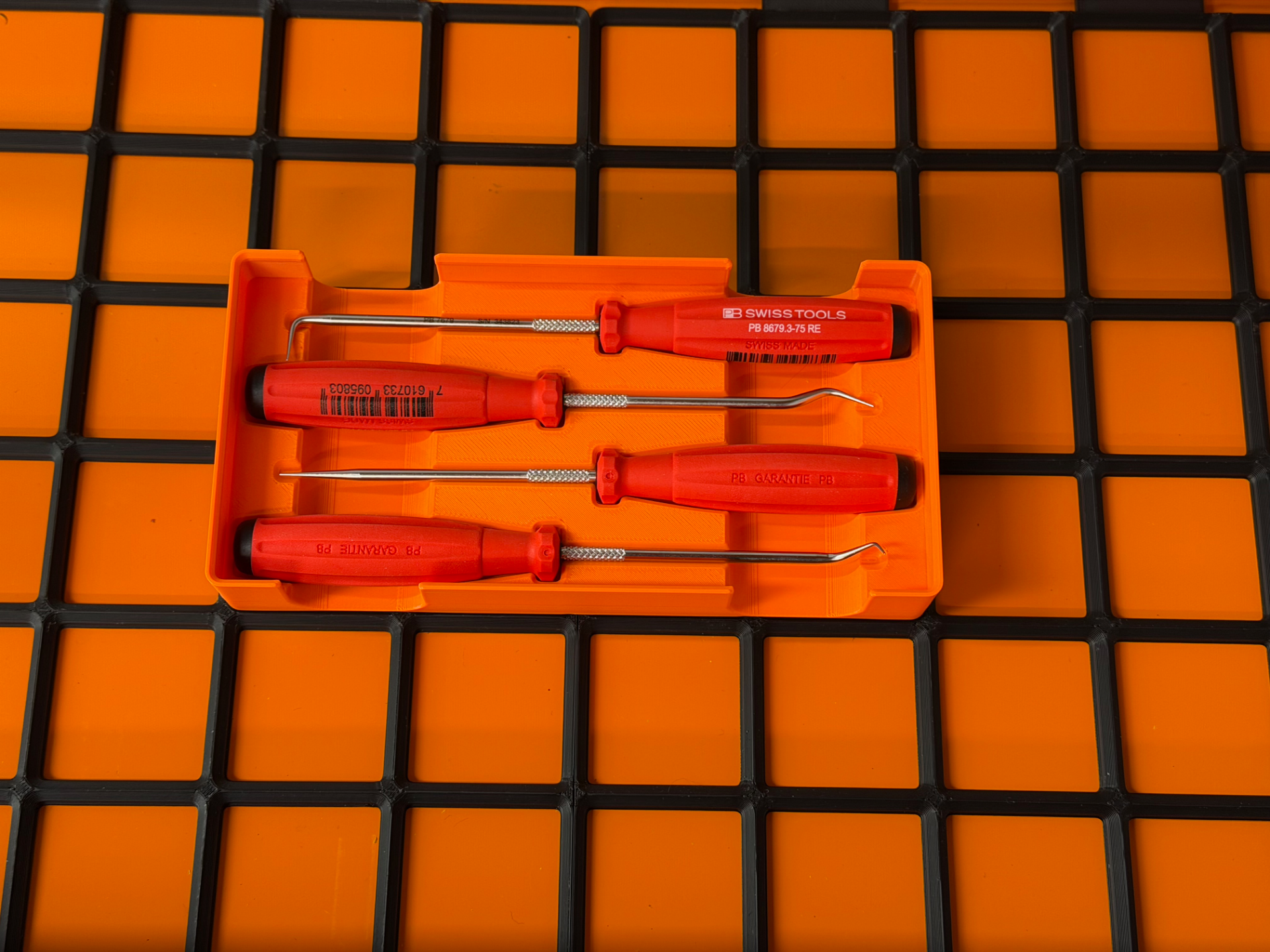 Gridfinity PB Swiss Tools Pick Tool SwissGrip Evo