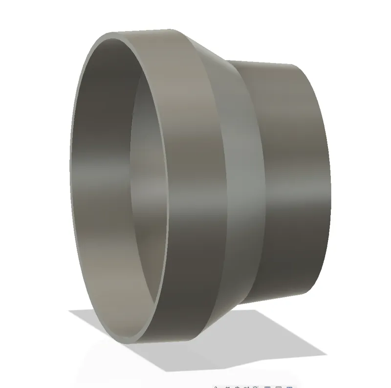 Pipe Reducer 100 > 75mm