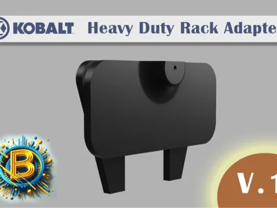 Ultimate Adapter Plate for Kobalt Heavy Duty Rack