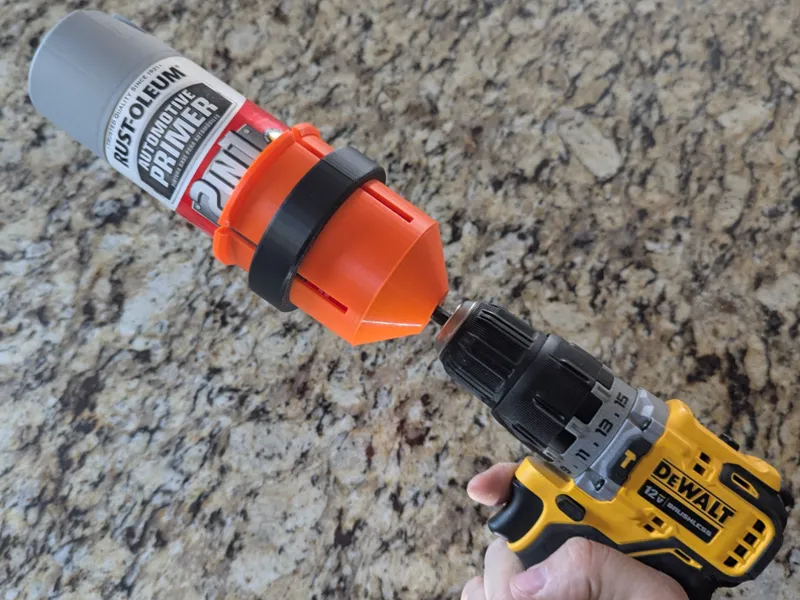 Spray Paint Drill Mixer