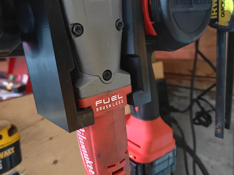 Top/rear mount  for Milwaukee RightAngle Impact
