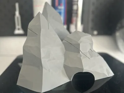 Fish Tank Mountain in the corner