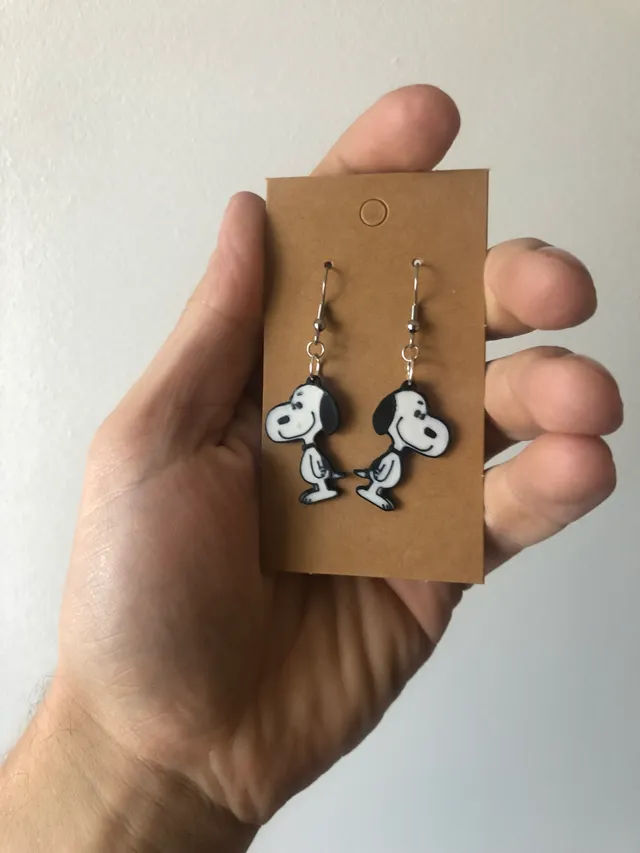 Snoopy earrings AMS