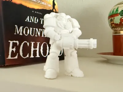 Heavy Assault Space Marine – 75mm