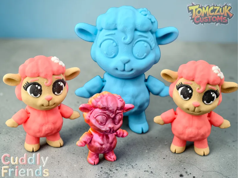 Cuddly Friends – Cute Sheep