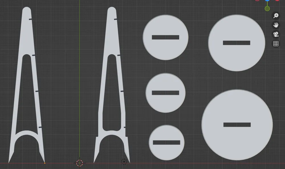 Skirmish Measuring Compass - Free 3D Print Model - MakerWorld