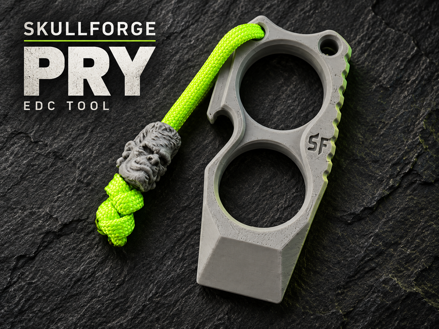 SkullForge Dual Grip Pry – EDC Pocket Tool - 1