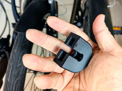 Decathlon FOLD560 folding bicycle magnetic buckle lock clip