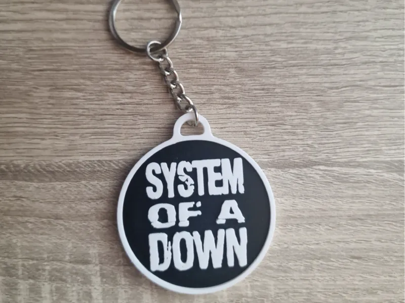System of a Down Keychain