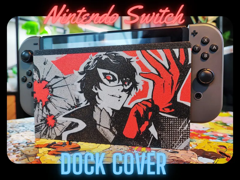 Nintendo Switch dock cover - Joker from Persona 5